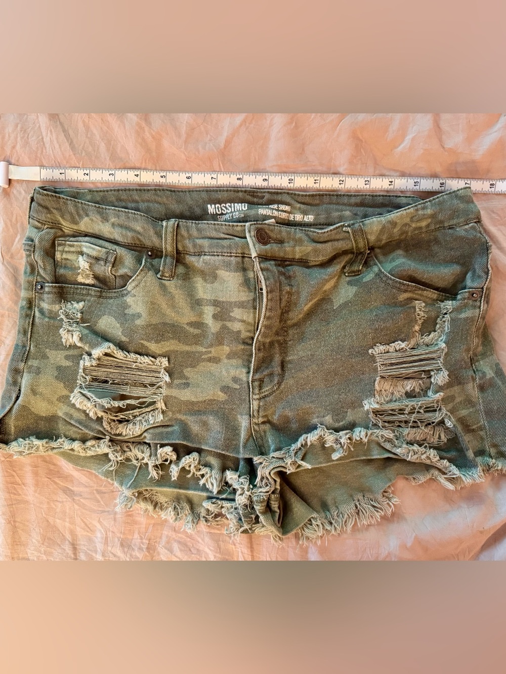 Mossimo Camo Cutoff Shorts